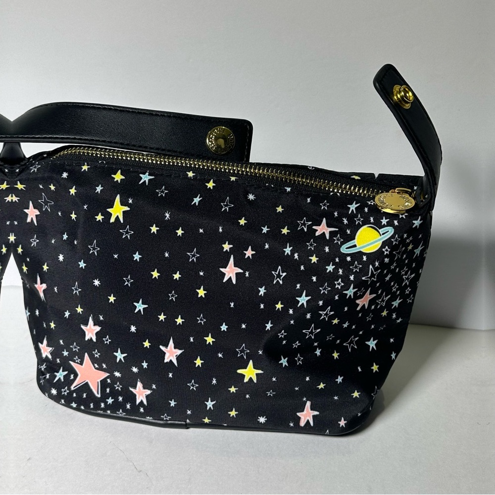 MOSCHINO Bag Pouch Makeup Train Case Clutch Travel Cosmetics Purse NEW - Picture 6 of 11